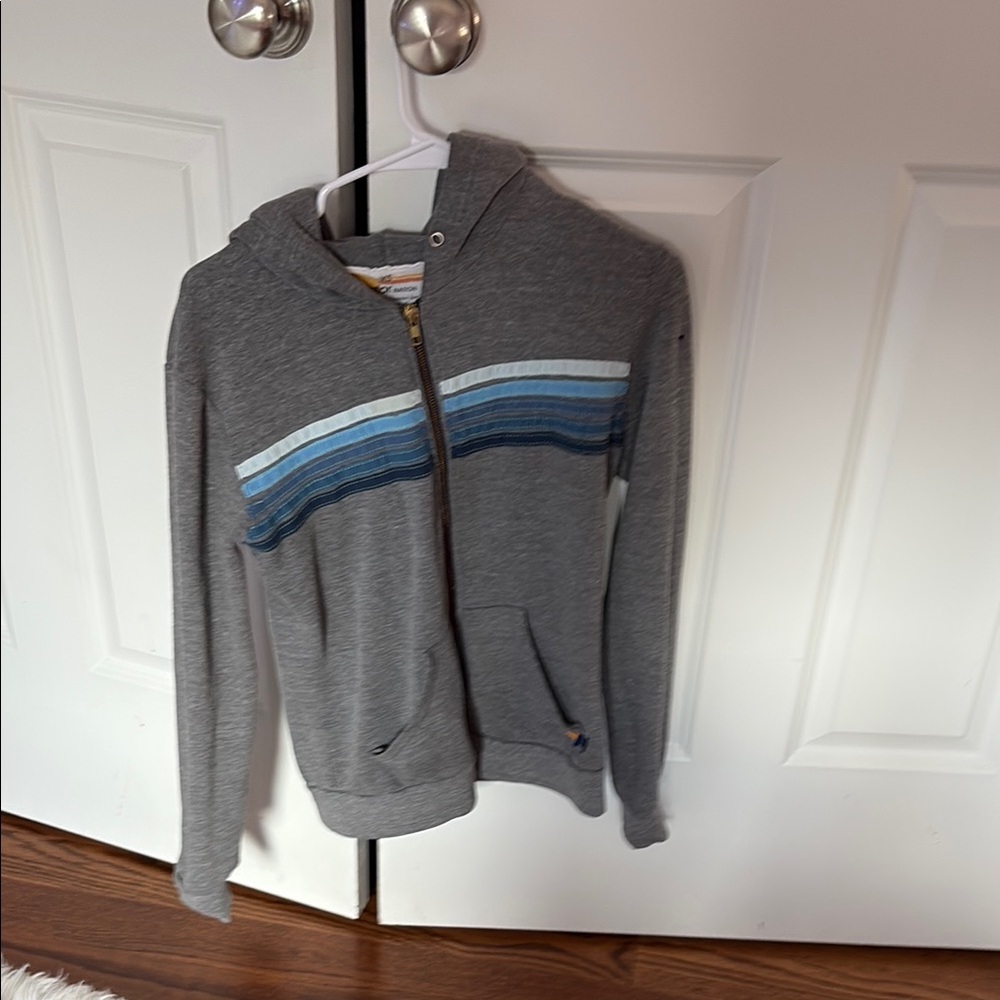 Aviator Nation 5 stripe zip up